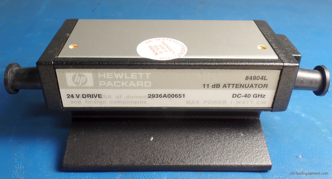 HP / Keysight / Agilent 84904L Attenuators - front view