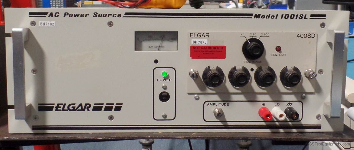 Ametek - Elgar 1001SL AC Power Supplies - front view
