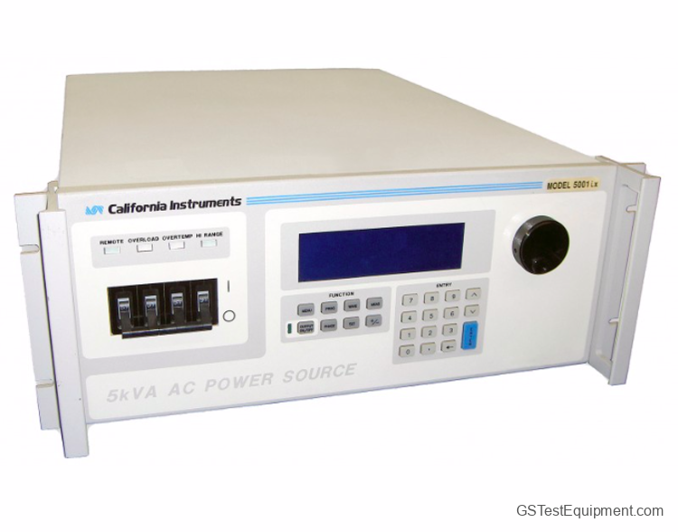California  Instruments-Ametek 5001iX AC Power Supplies - front view