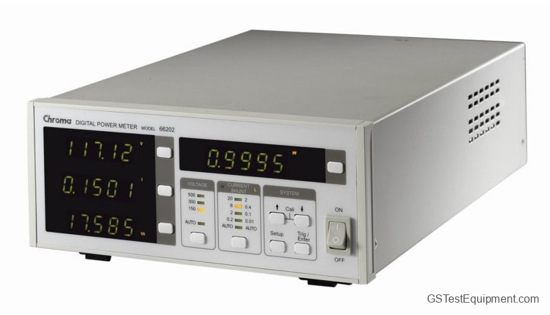 Chroma 66202 AC Power Supplies - front view