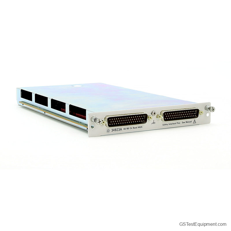HP / Keysight / Agilent 34923A Data Acquisition Systems - front view