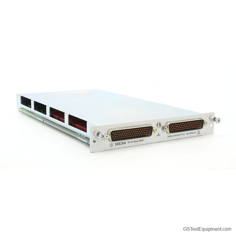 HP / Keysight / Agilent 34924A Data Acquisition Systems - front view