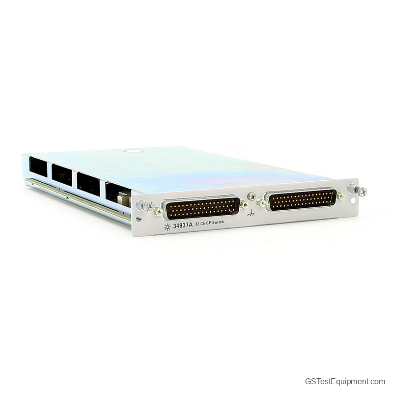 HP / Keysight / Agilent 34937A Data Acquisition Systems - front view