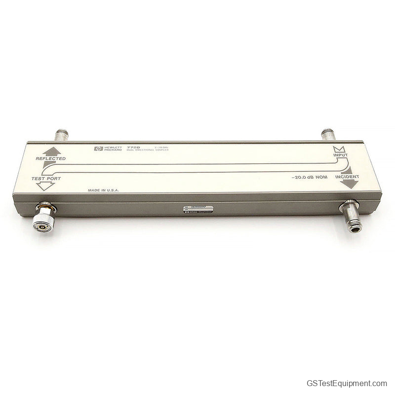 HP / Keysight / Agilent 772D Attenuators - front view