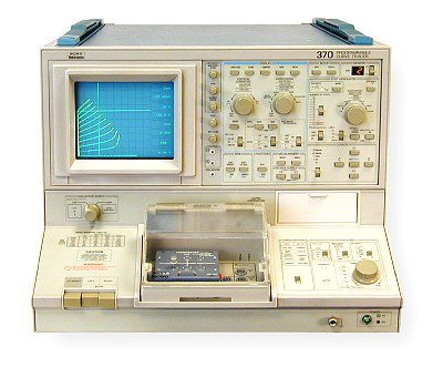 Tektronix 370 Curve Tracers - front view