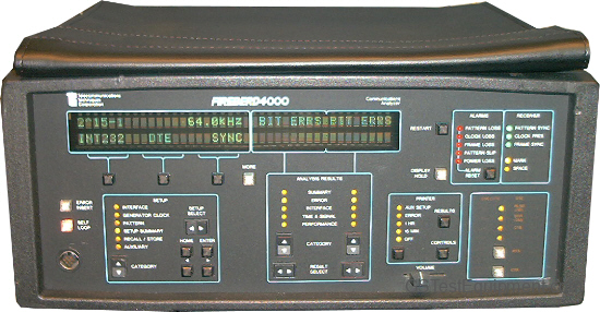 TTC 4000 Bit Error Rate Testers - front view