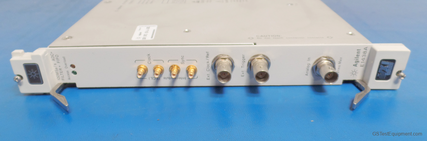 HP / Keysight / Agilent E1438A VXI - front view