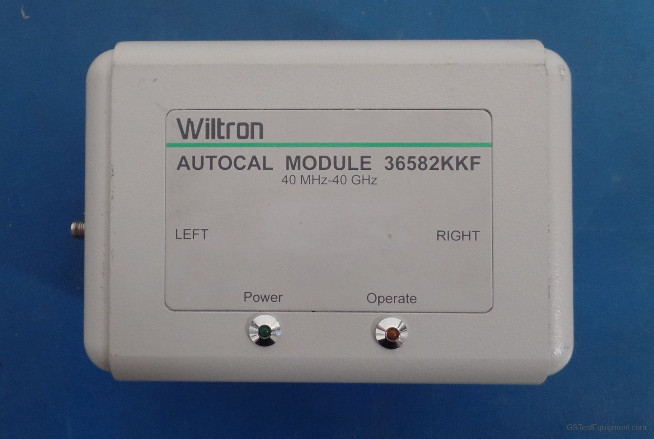 Wiltron 36582KKF-40 Plug In / Part / Component / Module - front view