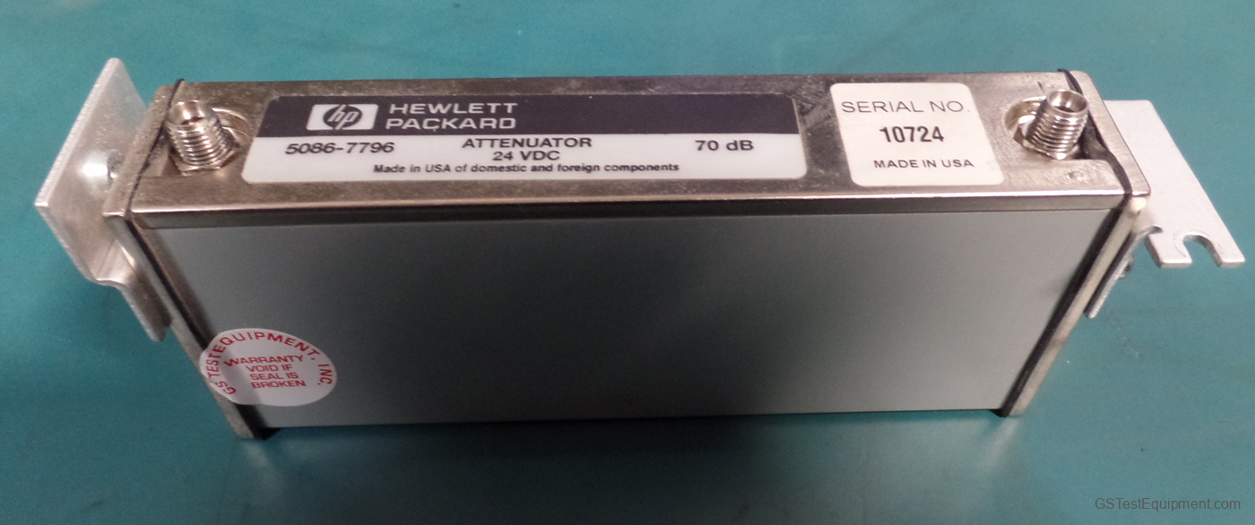 HP / Keysight / Agilent 5086-7796 Attenuator / Component / Parts - front view