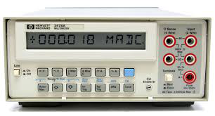 HP / Keysight / Agilent 3478A Multimeters - front view