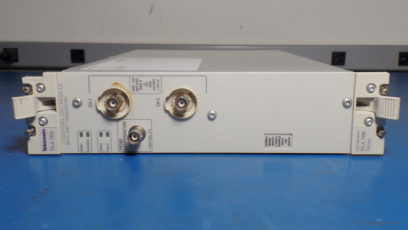 Tektronix TLA7D1 Logic Analyzers - front view