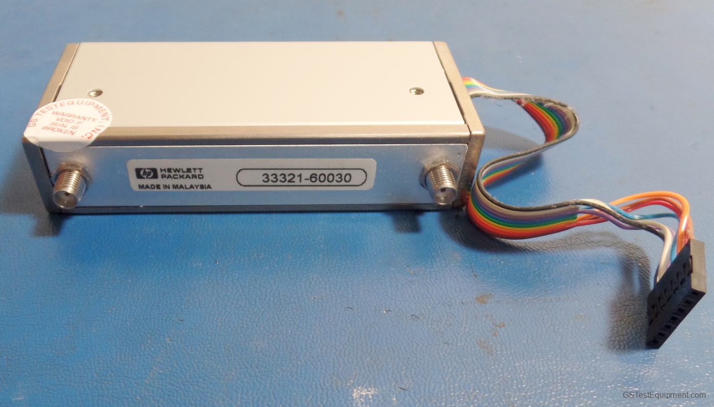 HP / Keysight / Agilent 33321-60030 Plug In / Part / Component / Module - front view