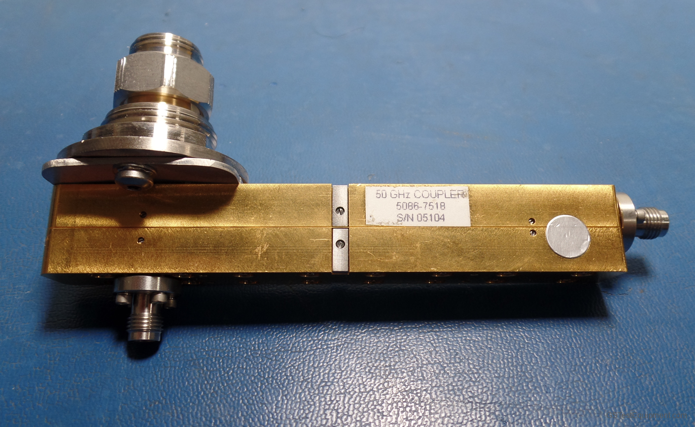 HP / Keysight / Agilent 5086-7518 Couplers - front view