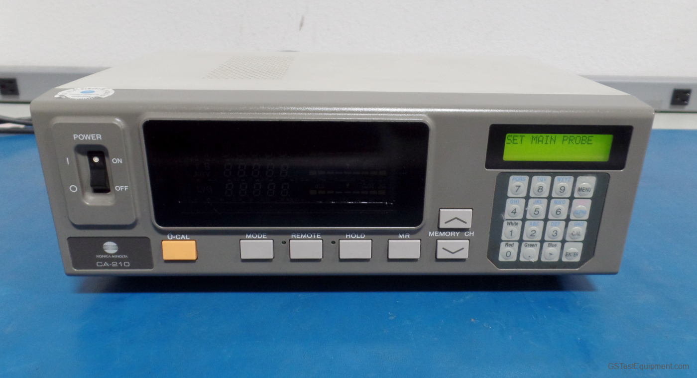 Konica - Minolta CA-210 Optical Meters - front view