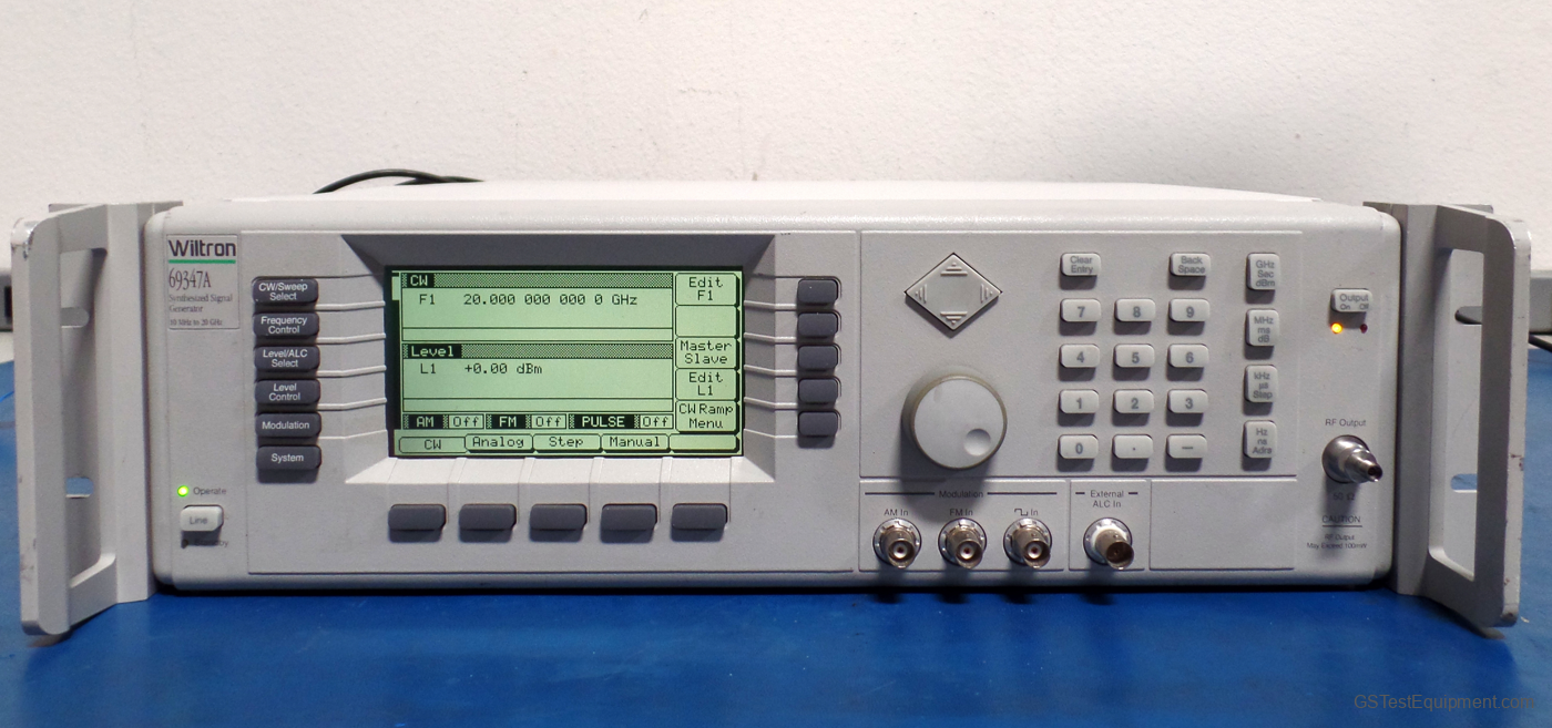 Anritsu 69347A-2A-11 Signal Gen/Synthesizers/Sweepers - front view