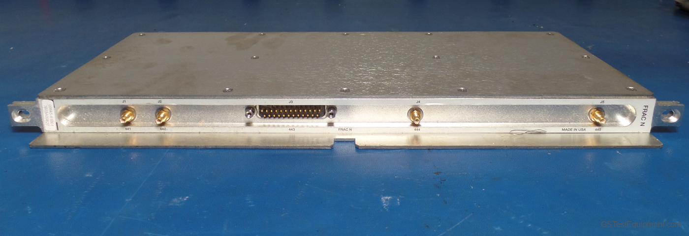 HP / Keysight / Agilent 08645-61001  Plug In / Part / Component / Module - front view