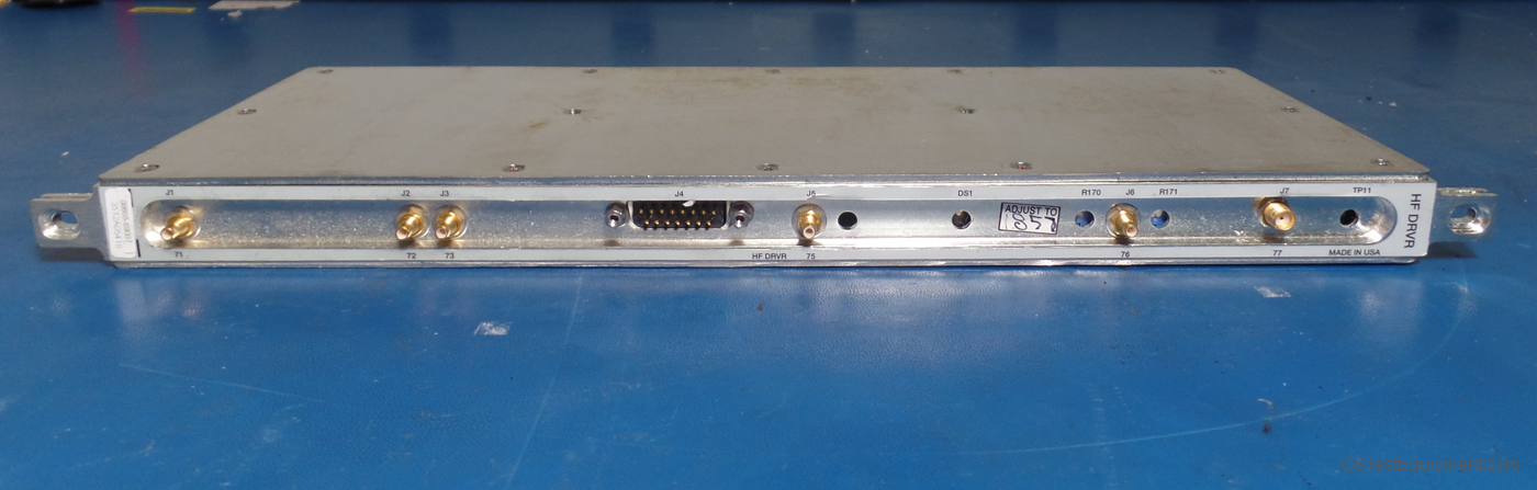 HP / Keysight / Agilent 08665-69007 Plug In / Part / Component / Module - front view
