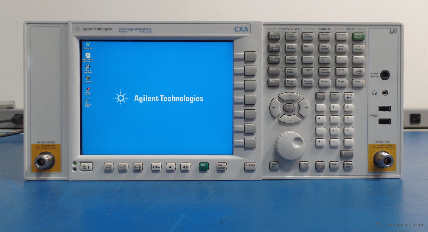 HP / Keysight / Agilent N9000A-503-BAG-KB2-FSA-PRC-R51B0013C Signal Analyzers - front view