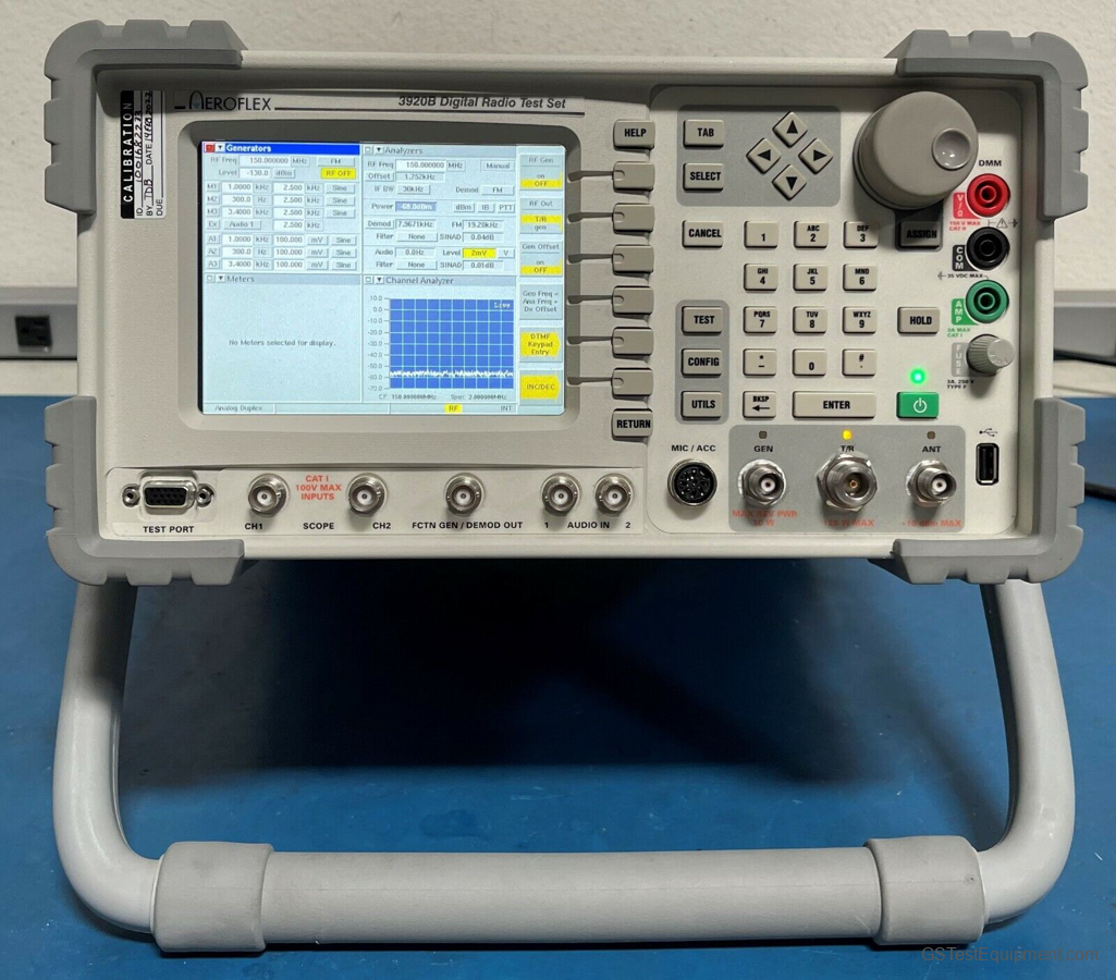 Aeroflex IFR 3920B-50-53-56-57-604-644 Broadcast Testers - front view