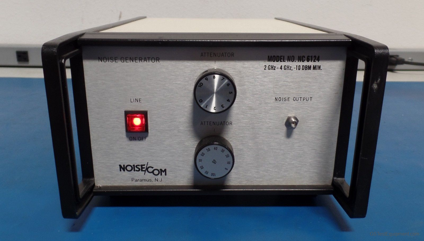 Noise Com NC6124-02 Noise Generator - front view