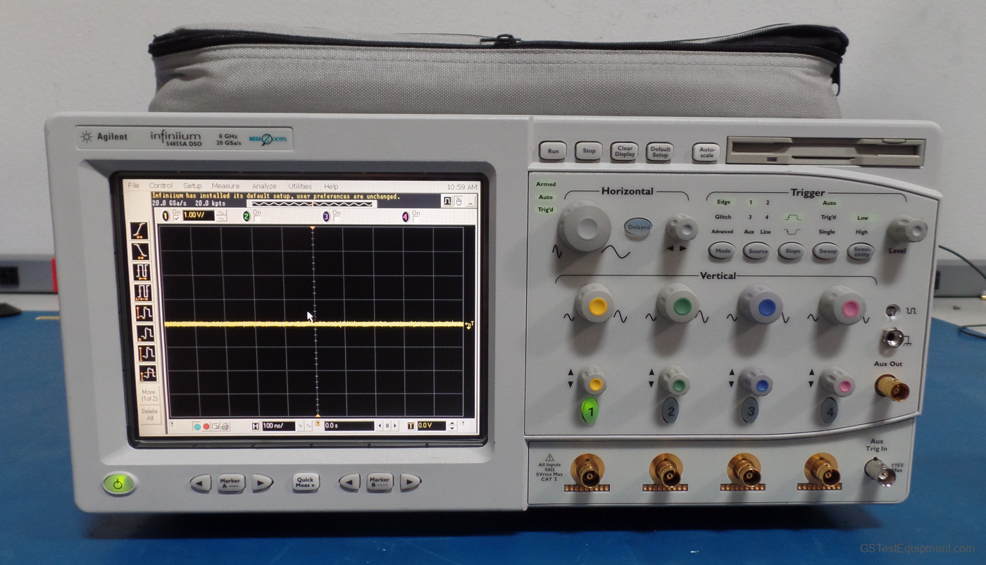 HP / Keysight / Agilent 54855A Oscilloscopes - front view