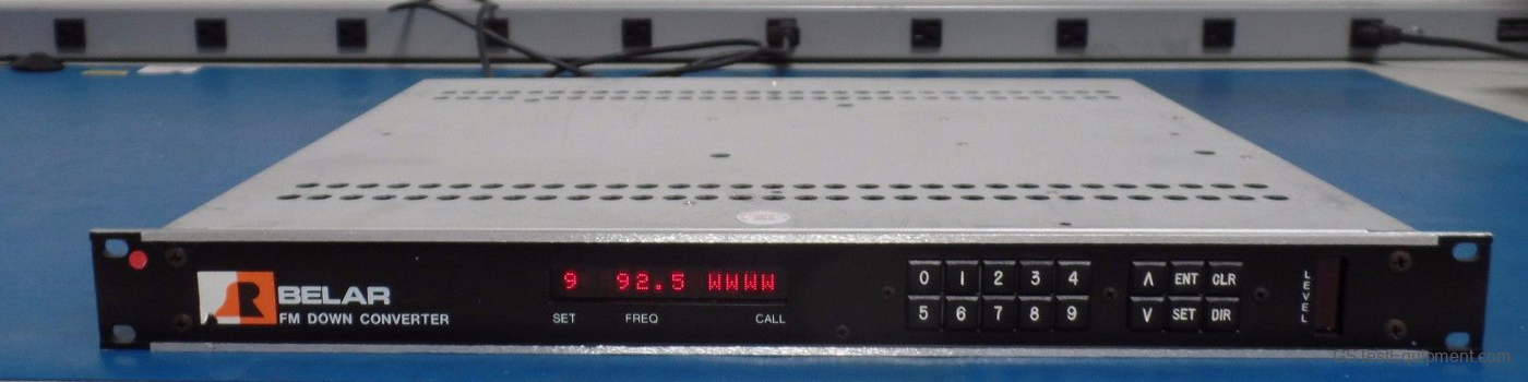 BELAR DC-4 Distortion Analyzers - front view