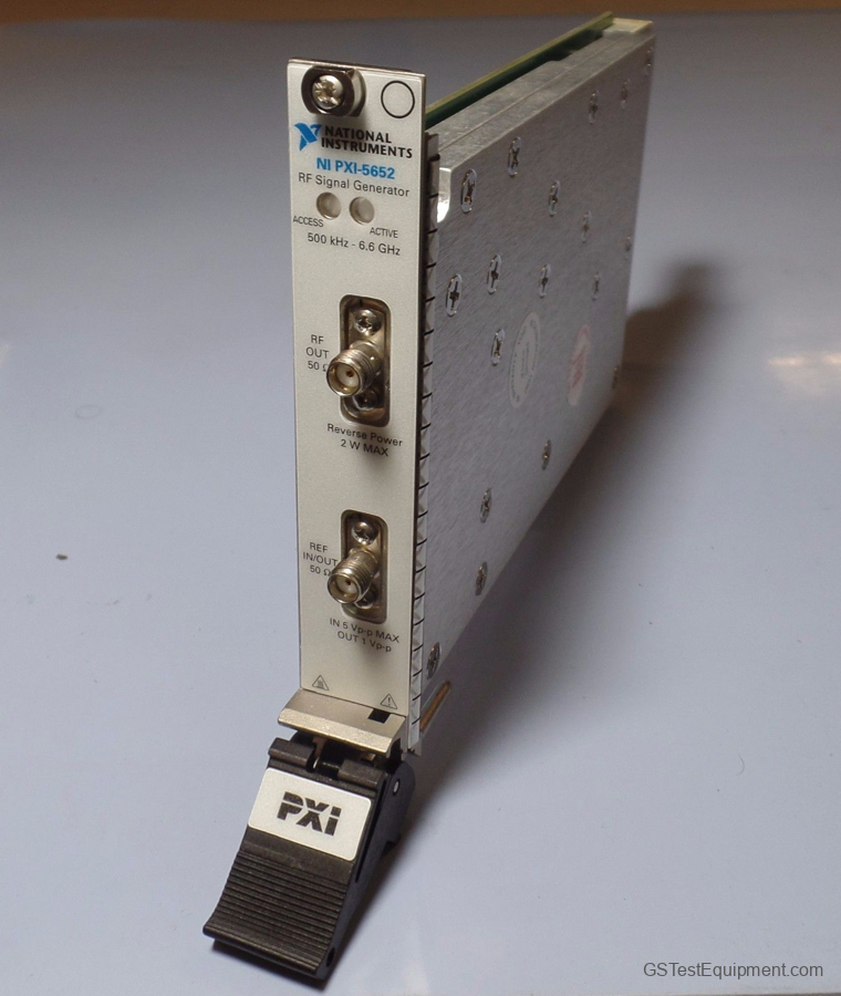 National Instruments PXI-5652 Signal Generators - front view