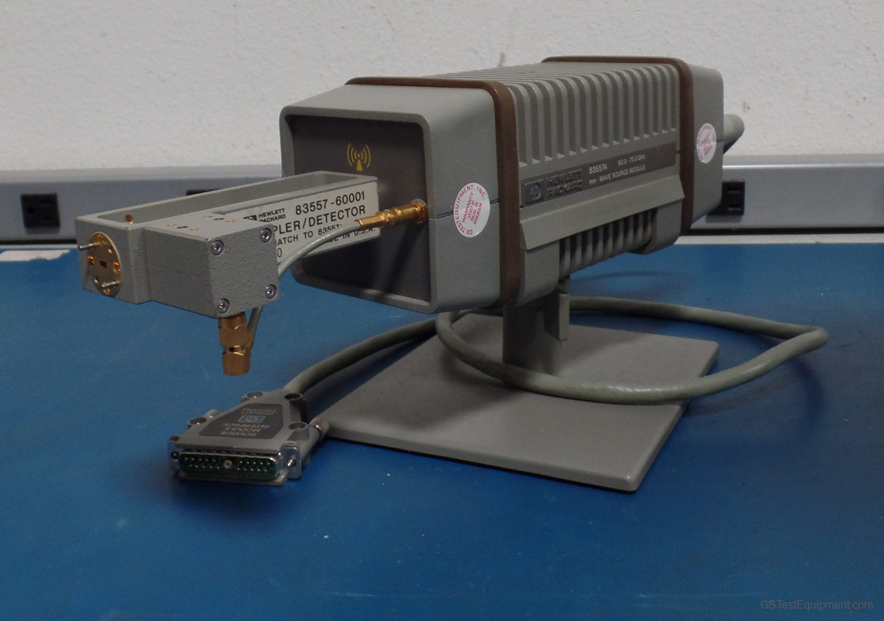 HP / Keysight / Agilent 83557A Signal Source - front view