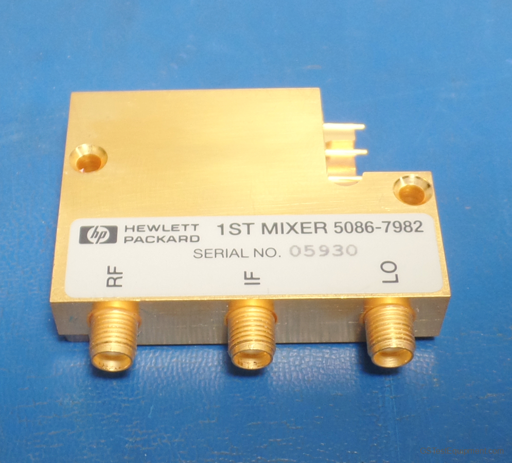 HP / Keysight / Agilent 5086-7982 Microwave Mixers - front view