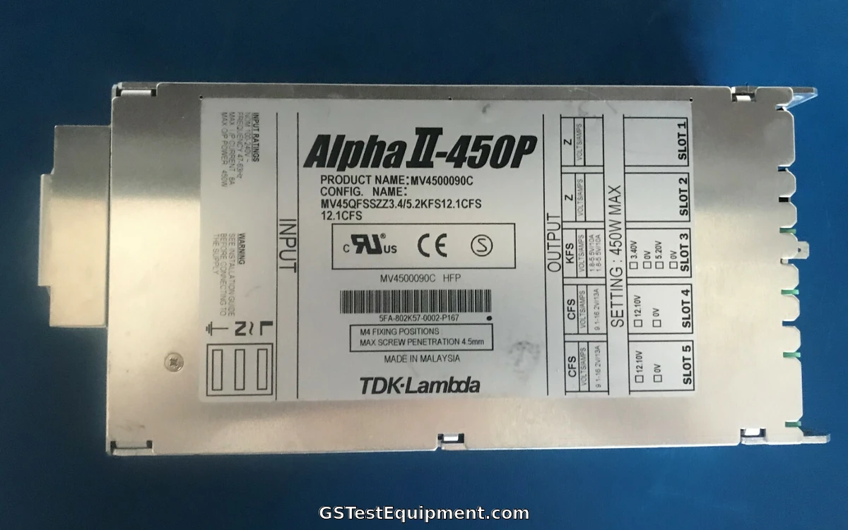Alpha Technologies Alpha II-450 MV4500090Co - main view