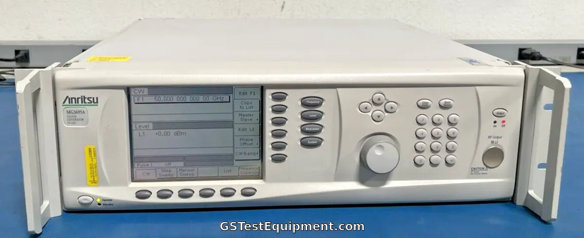 Anritsu Anritsu MG3695A 2-50GHz signal generator Opt 1B 2C 3 9K 13B 24 Great options. - main view