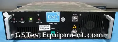 DML Microwave DMS-7065 High Power Amplifiers for Intermodulation Testing