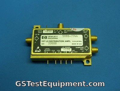 HP Agilent 5086-7744 Mod & Ser Nbr Reqd Local Oscillator Distribution Amplifier