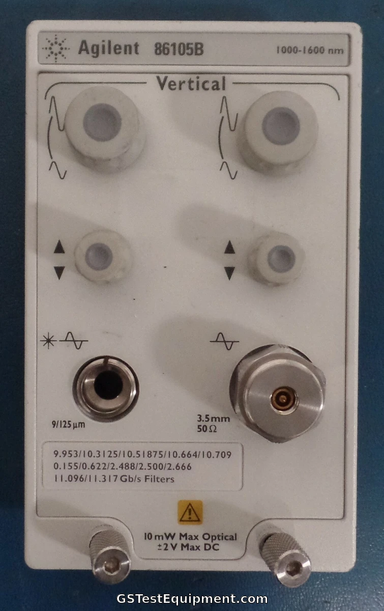HP / Keysight / Agilent 86105B - main view