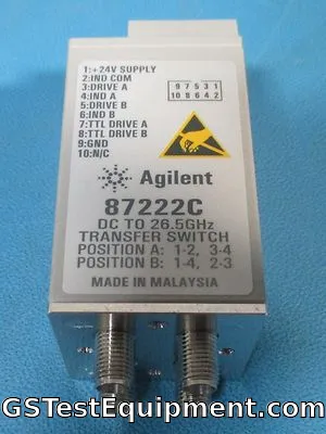 HP / Keysight / Agilent 87222C - main view
