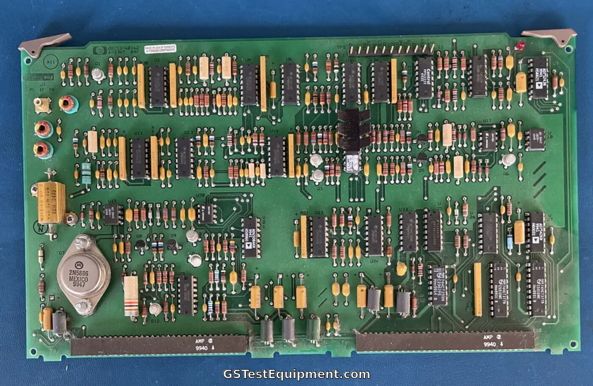 HP / Keysight / Agilent 8753X - main view