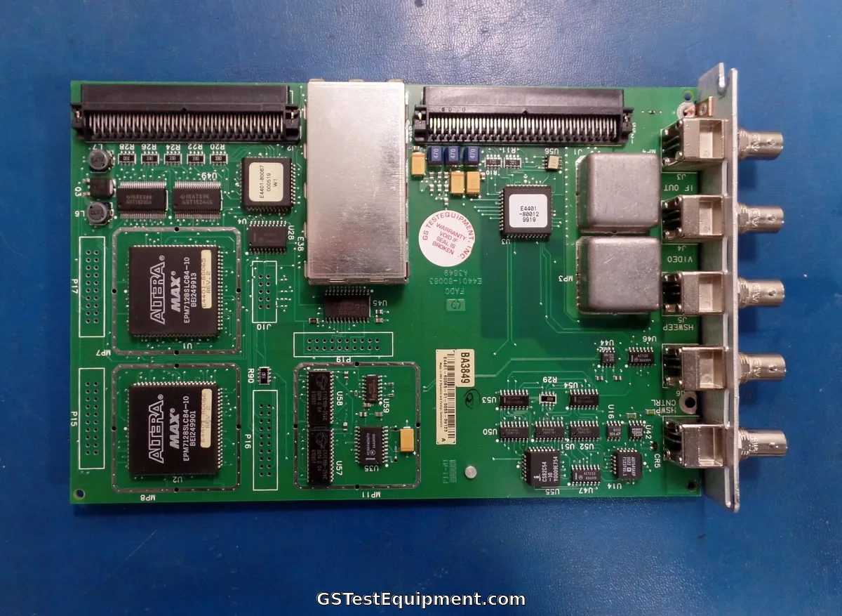 HP / Keysight / Agilent E4401-60083 - main view