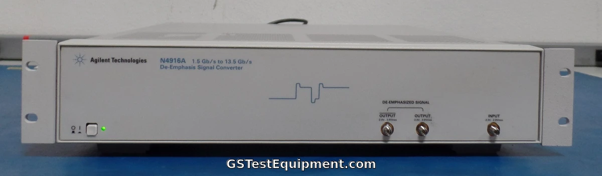 Agilent N4916A Industry-first De-Emphasis Signal Converter, 1.5 Gb/s - 13.5 Gb/s