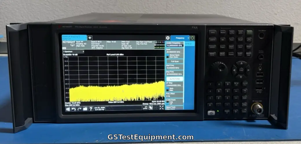 HP / Keysight / Agilent N9030B - main view