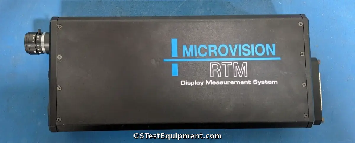 Data IO MICROVISION RTM Display Measurement System - main view