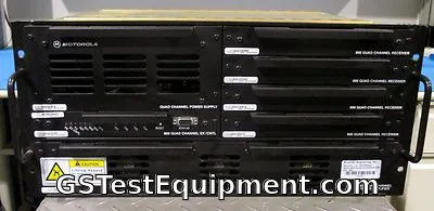 Motorola iDEN T5939A 800 Quad Ch Amplifer w/ Power Supply EX/CNTRL & 4 Receivers