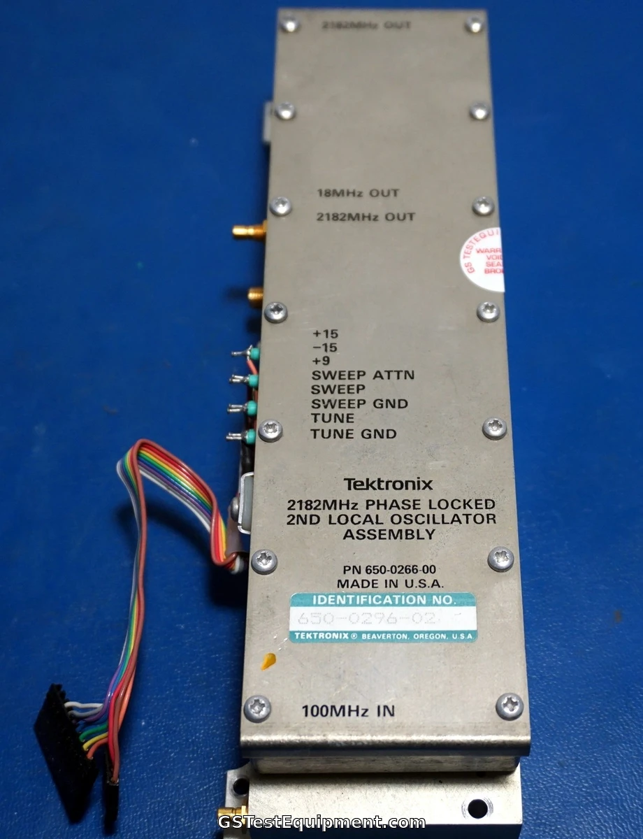 Tektronix 650-0296-02 - main view