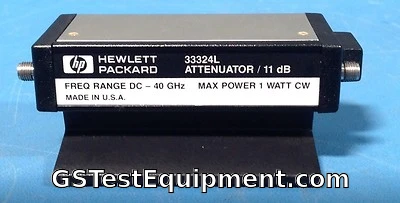  HP Agilent 33324L Programmable Attenuator, 40 GHz, 11 dB w/ Opts 006, 890, & H01 - main view