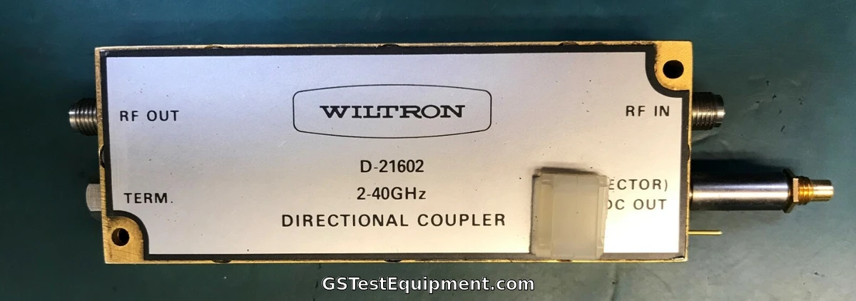 Wiltron D-21602 - main view