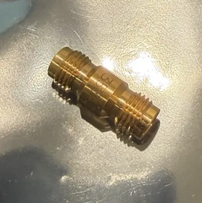 Keysight HP Agilent 11900B Adapter, 2.4 mm (f) to 2.4 mm (f), DC to 50 GHz