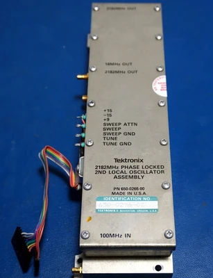 Tektronix 650-0296-02 2182 MHz Phase Locked 2nd Local Oscillator Assembly